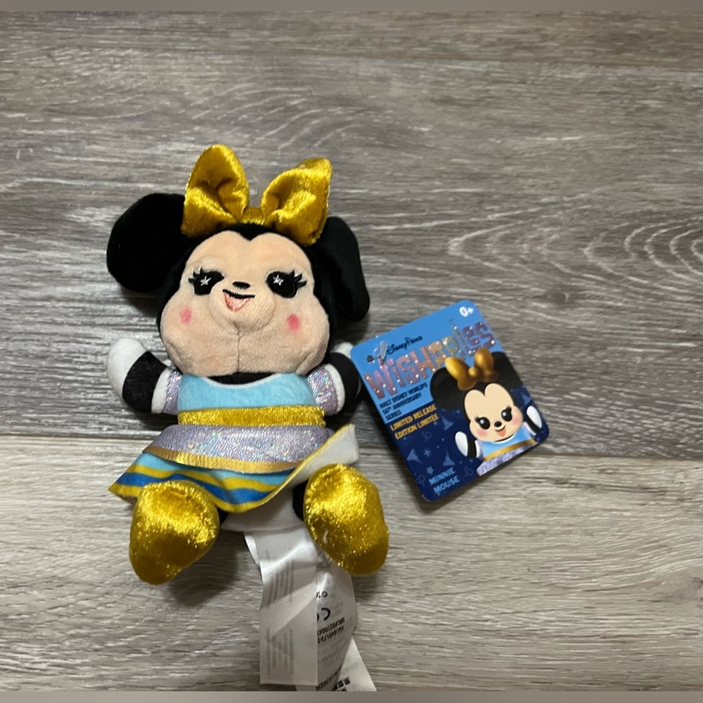 Disney Parks Wishables Minnie 50th Anniversary Plush